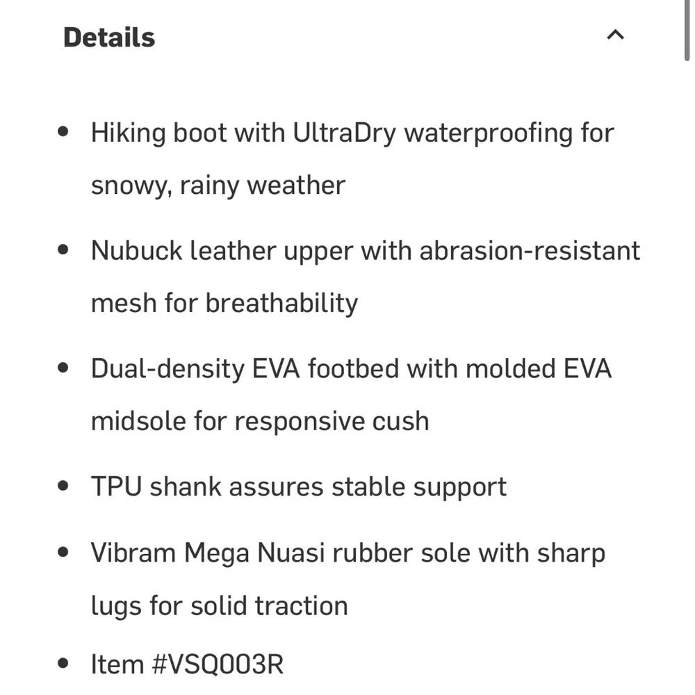 NWT Vasque Talus AT UltraDry Hiking Boot - Women's - Picture 9 of 9